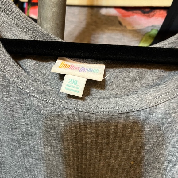 LuLaRoe dress with 3 tiered skirt. NWOT 2 XL - Picture 2 of 4